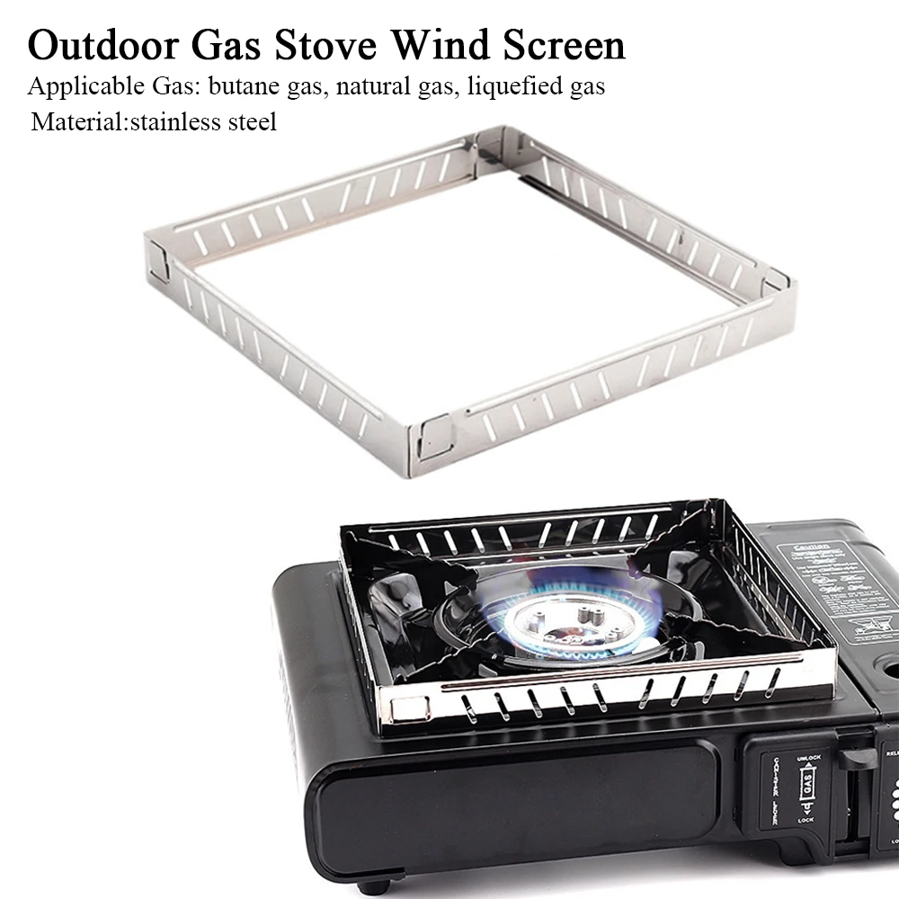 Outdoor Gas Stove Wind Screen  - đánh giá và giá Outdoor Gas Camping Oven
