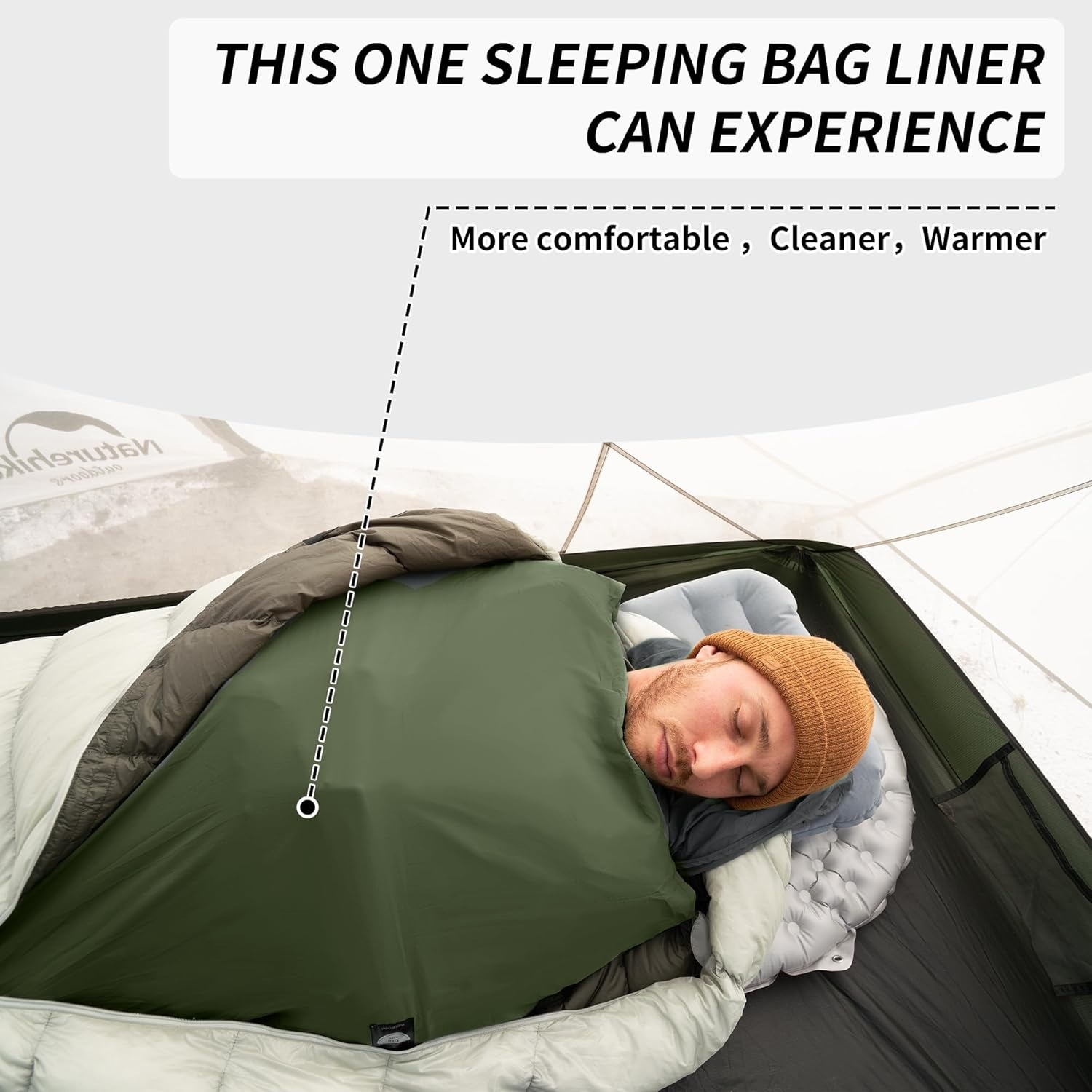 Naturehike Sleeping Bag Liner  - đánh giá và giá Ultralight Ground Sheet