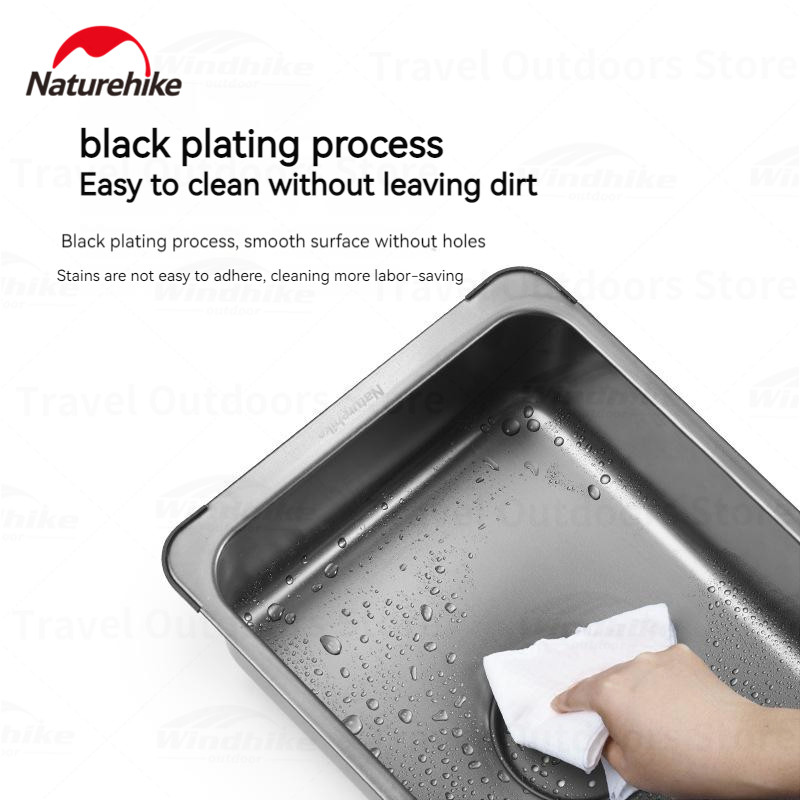 Naturehike Washing Sink Stainl - đánh giá và giá Outdoor Camping Kitchen With Sink