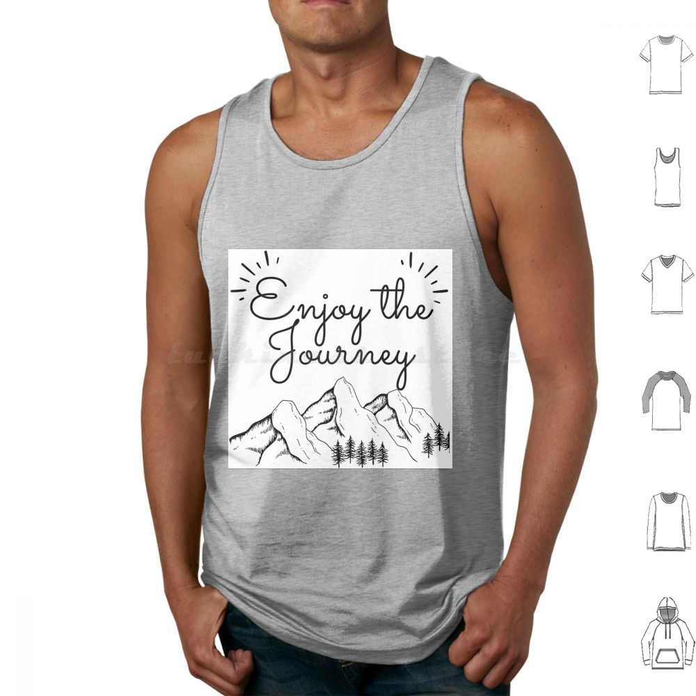 Enjoy The Journey Tank Tops Ve - đánh giá và giá Outdoor Camping Quotes
