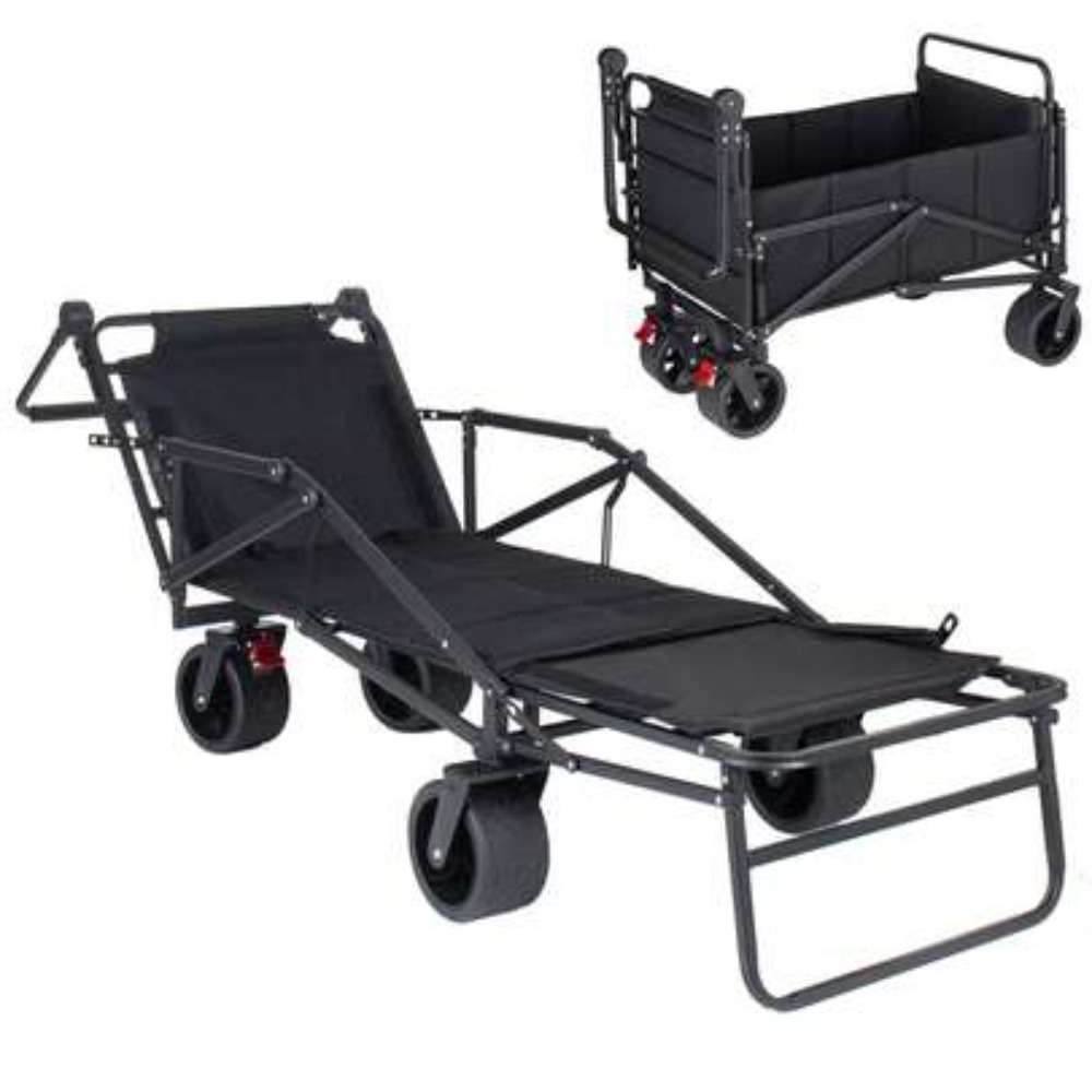 3-In-1 Seat Wagon Cart with Cu - đánh giá và giá Outdoor Camping Shop