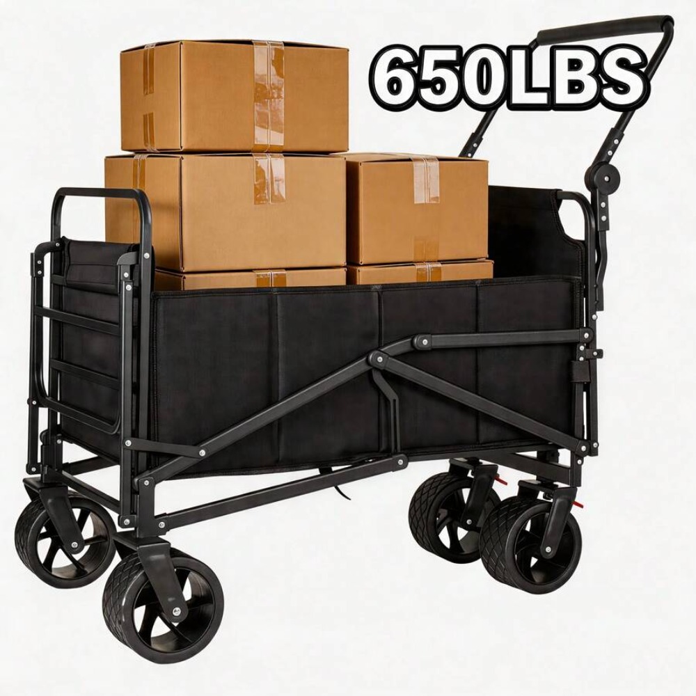 3-In-1 Seat Wagon Cart with Cu - đánh giá và giá Outdoor Camping Shop