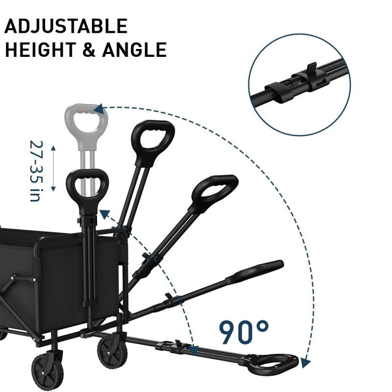 Heavy Duty Folding Wagon All-T - đánh giá và giá Outdoor Camping Shop