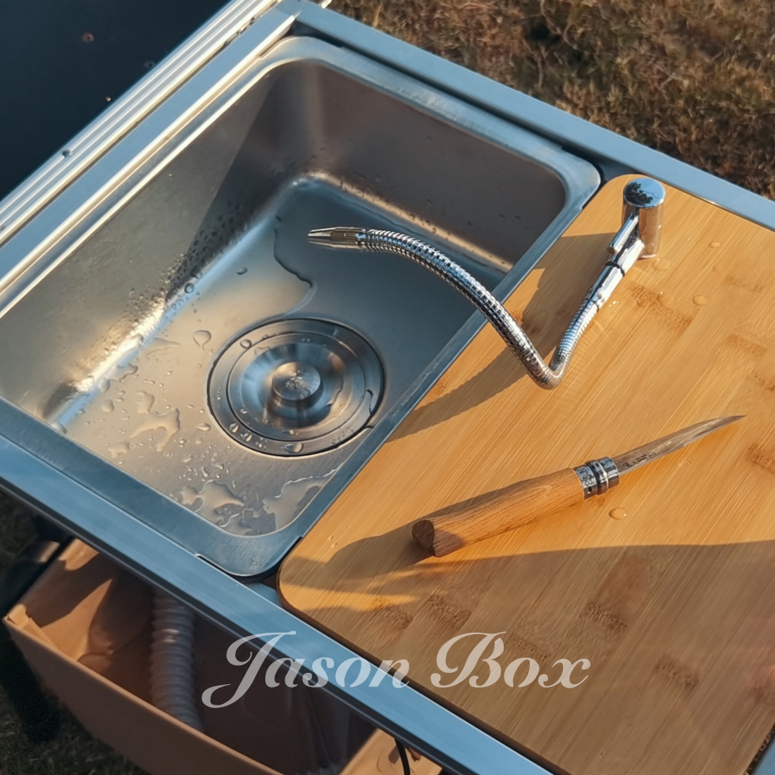 Outdoor IGT Camping Table Kitc - đánh giá và giá Outdoor Camping Kitchen With Sink