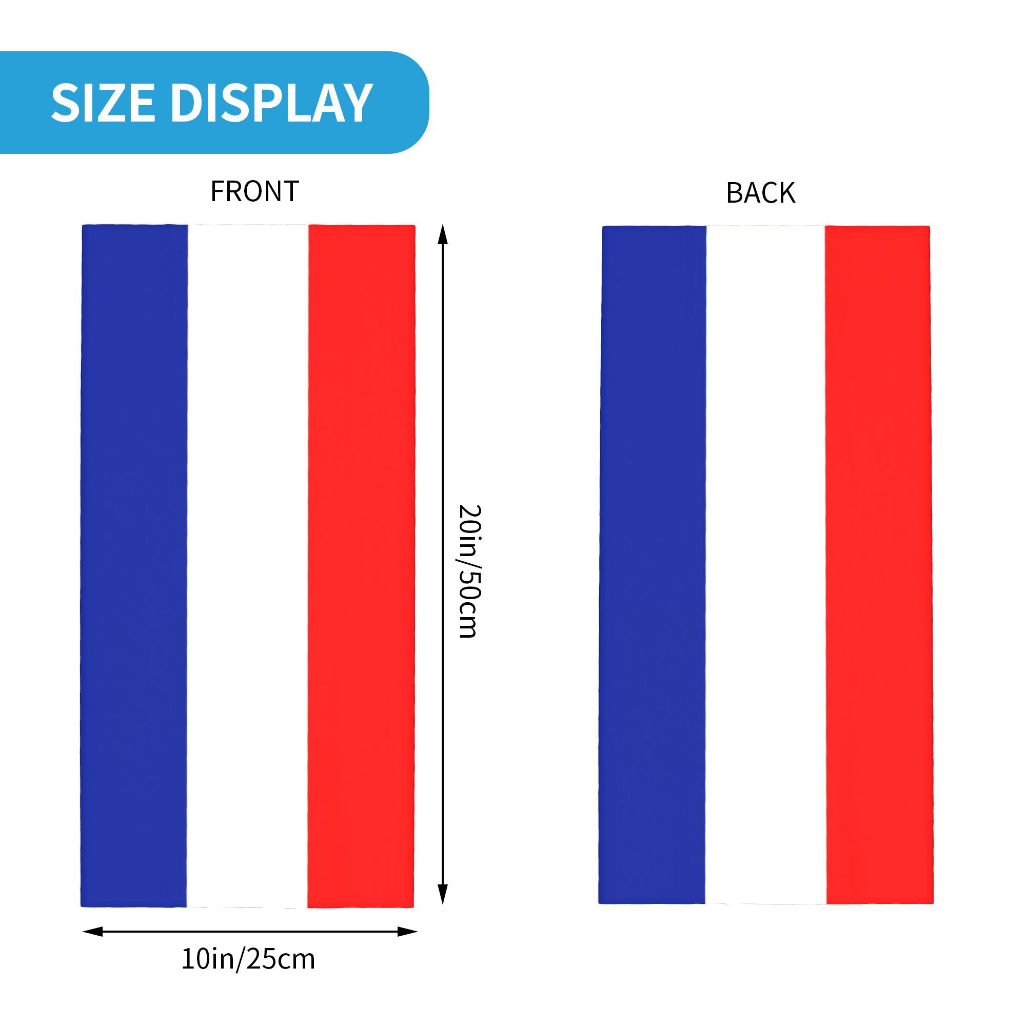 Custom French Flag France Band - đánh giá và giá Trekking Gaiters