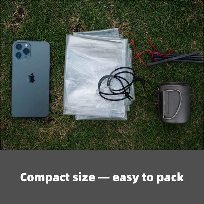 [HODR GEAR]Ultralight Polycro  - đánh giá và giá Ultralight Ground Sheet