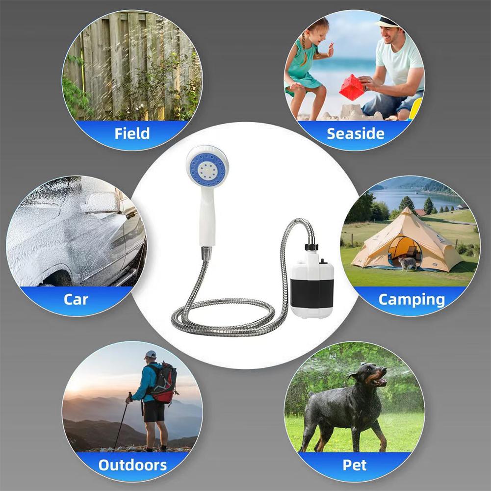 Outdoor Camp Shower Kit USB Re - đánh giá và giá Outdoor Camping Carpet