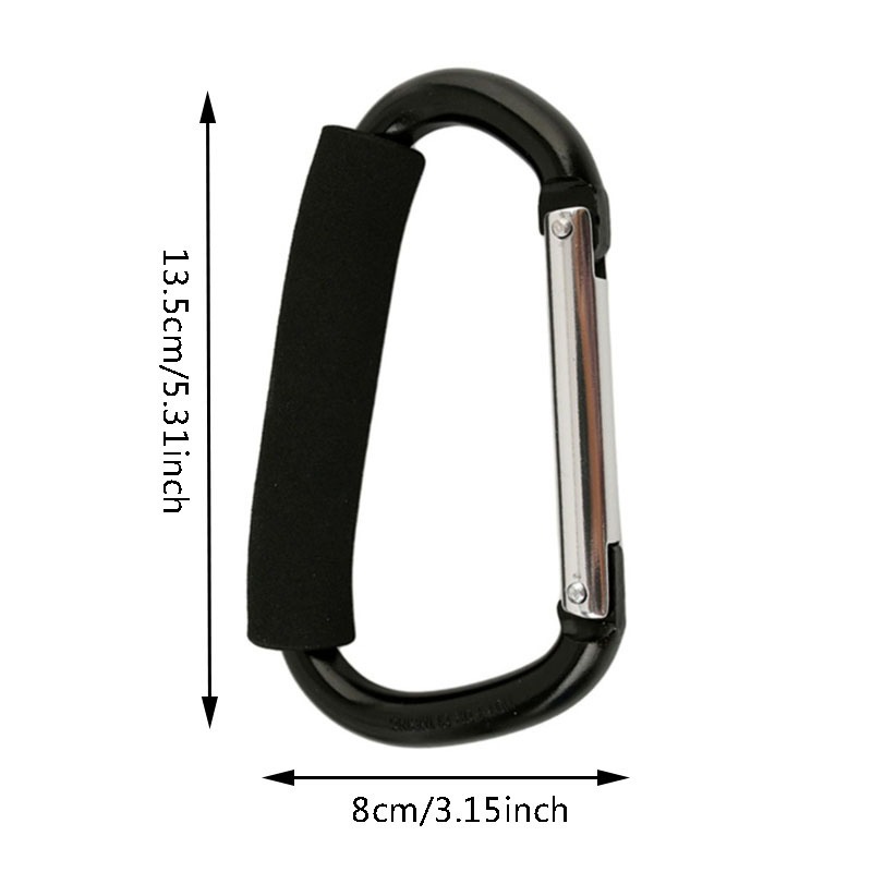 135mm*8mm Large Carabiner Hook - đánh giá và giá Outdoor Camping Shop