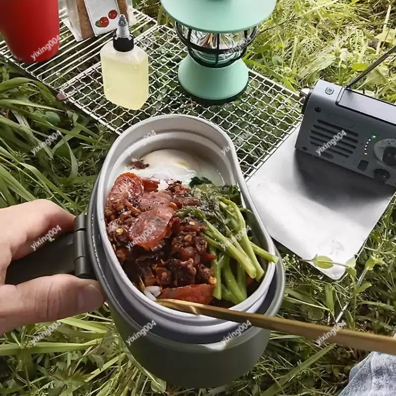 Outdoor Camping Split Bento Bo - đánh giá và giá Outdoor Camping Food