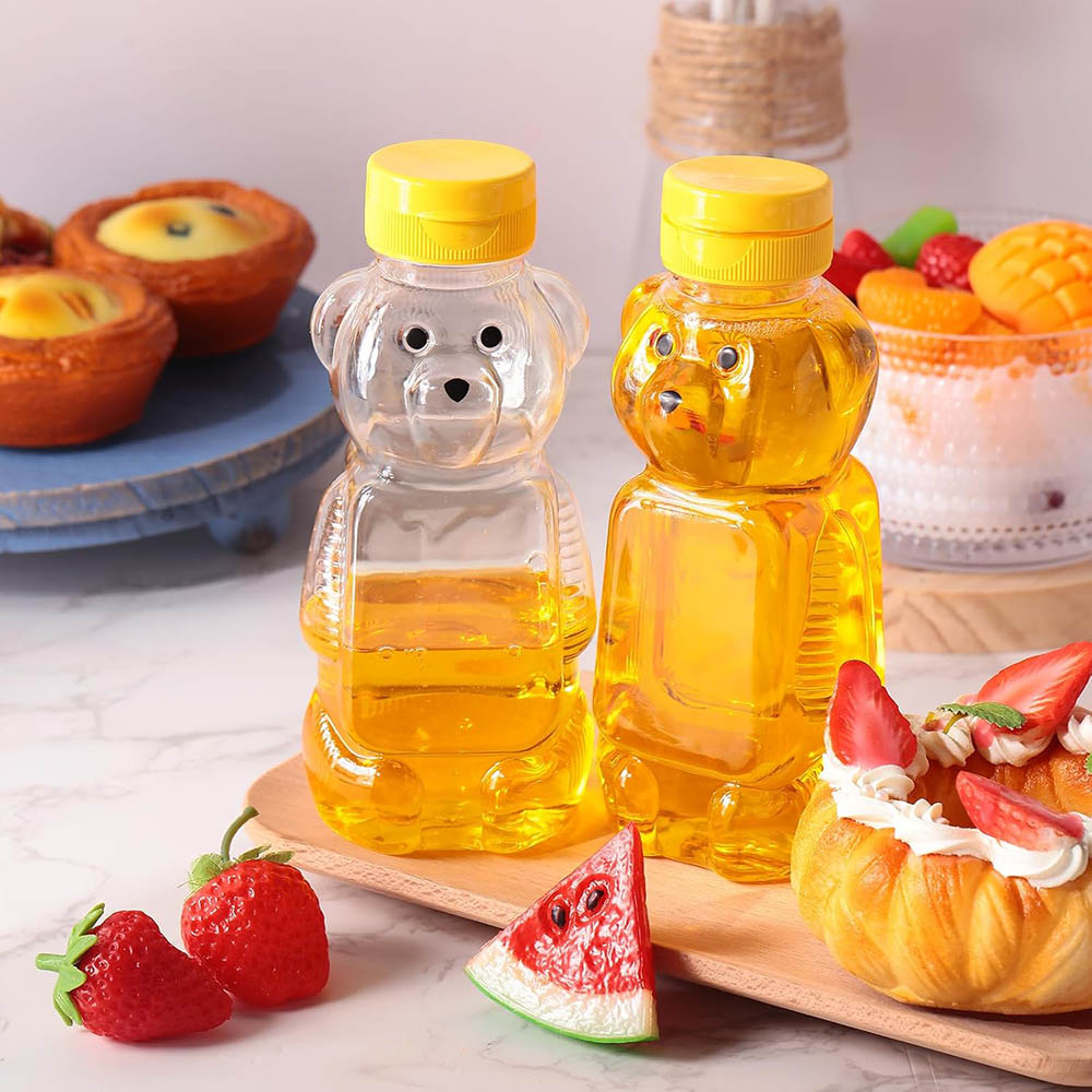 12oz Plastic Bear Honey Bottle - đánh giá và giá Bear Canister