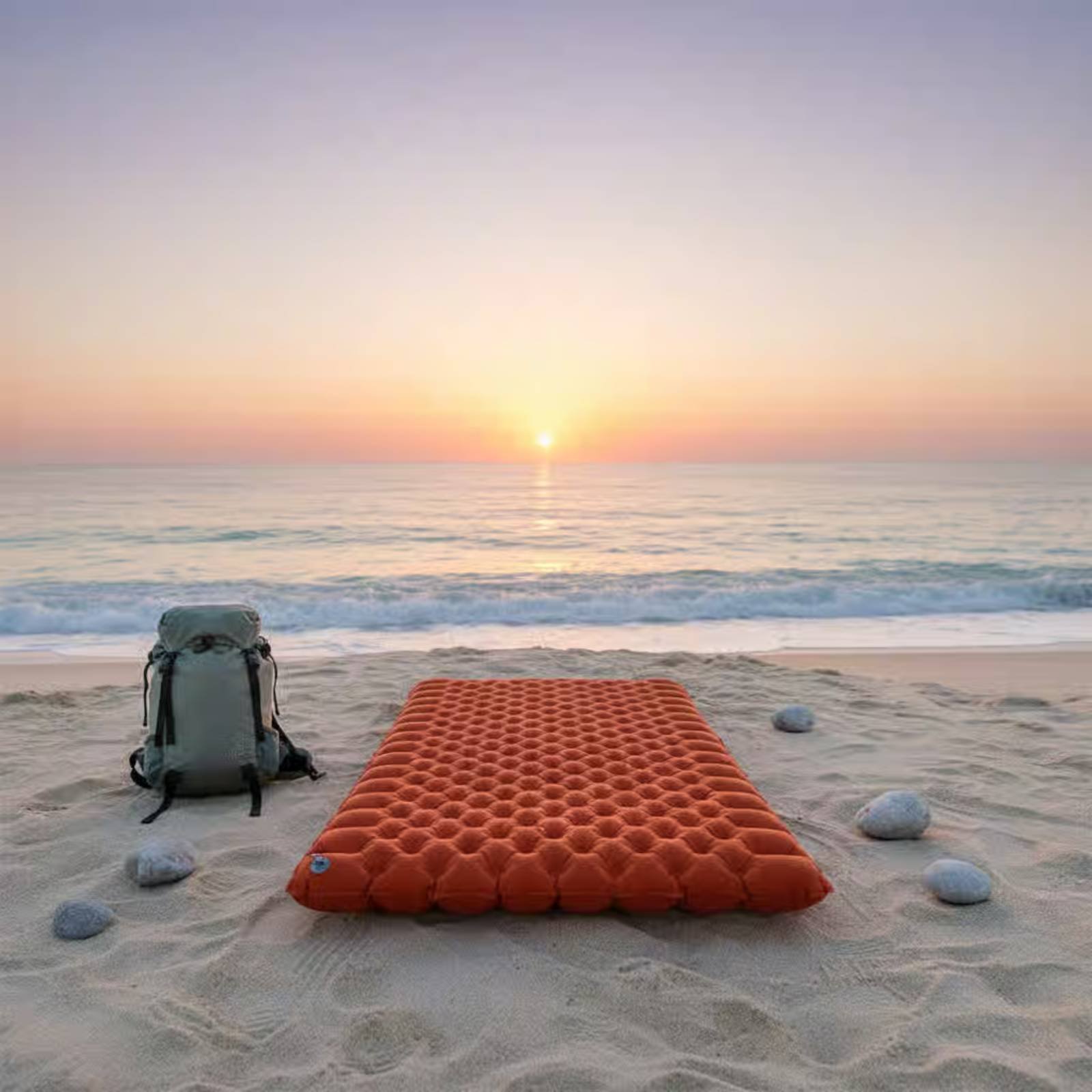 Inflatable Camping Mat Nylon T - đánh giá và giá Outdoor Camping Carpet