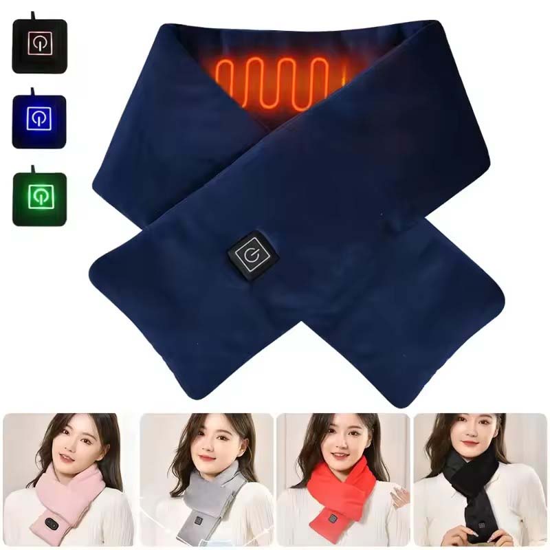 USB Women Men Heating Scarf Te - đánh giá và giá Outdoor Camping In Winter