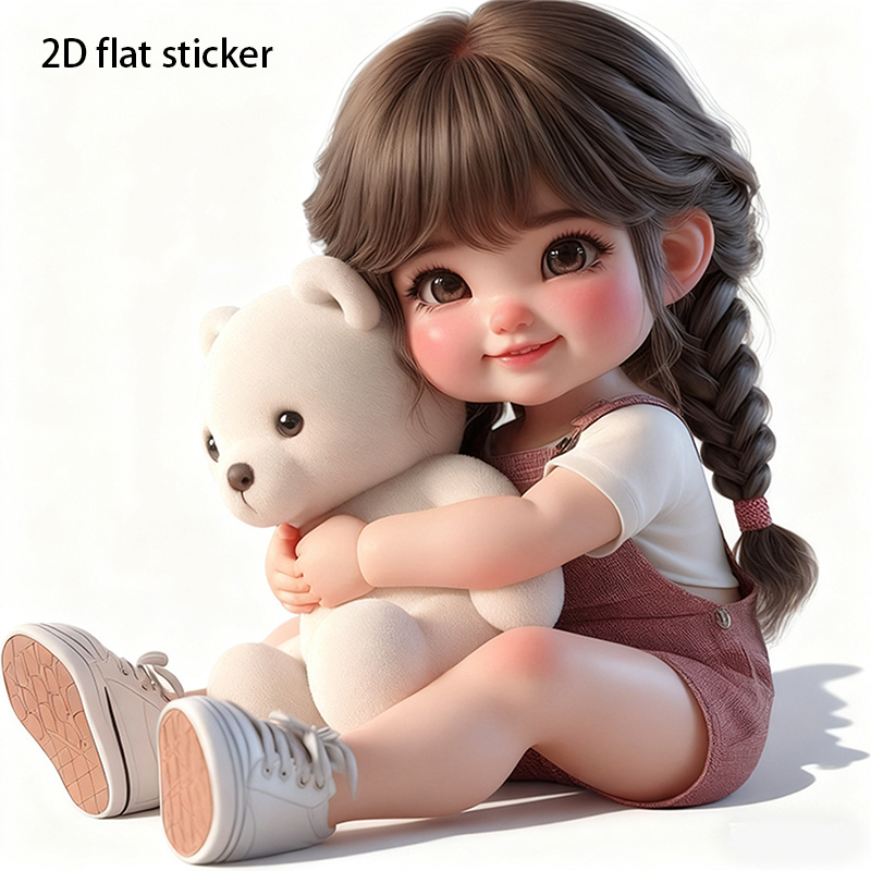 1Pc Cute Braid Girl Hugging Wh - đánh giá và giá Bear Canister