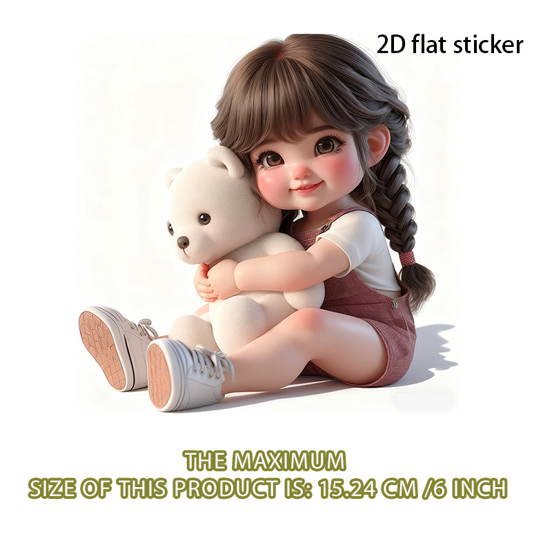 1Pc Cute Braid Girl Hugging Wh - đánh giá và giá Bear Canister