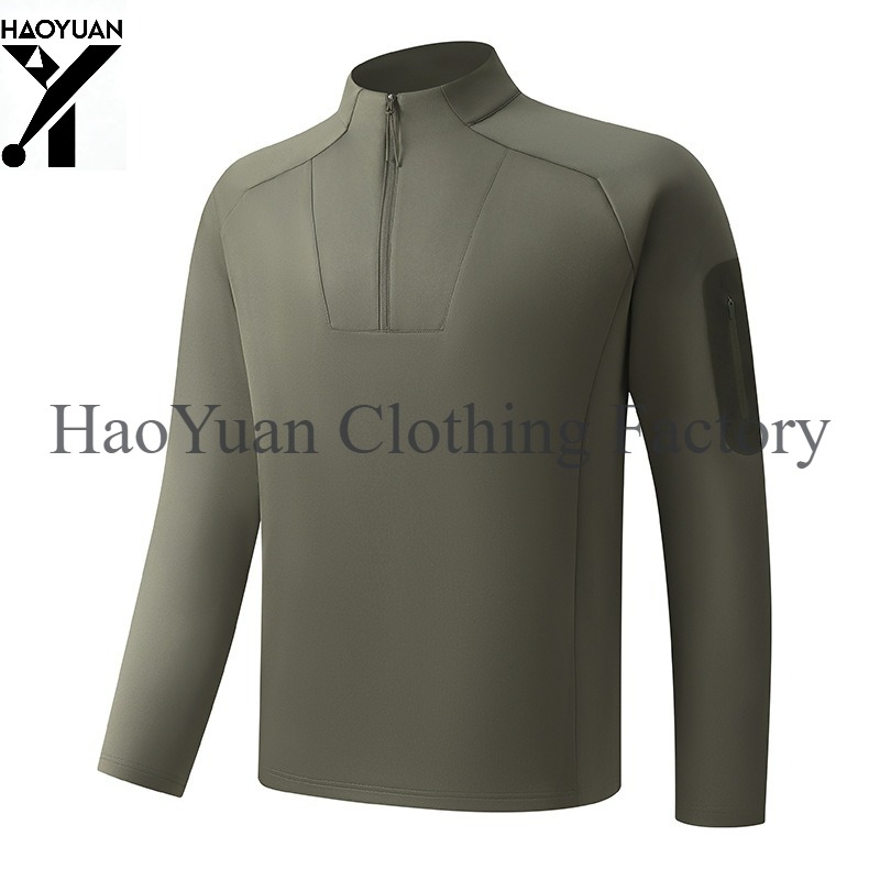 Men's Half Zip Long Sleeved Sh - đánh giá và giá Outdoor Camping In Winter