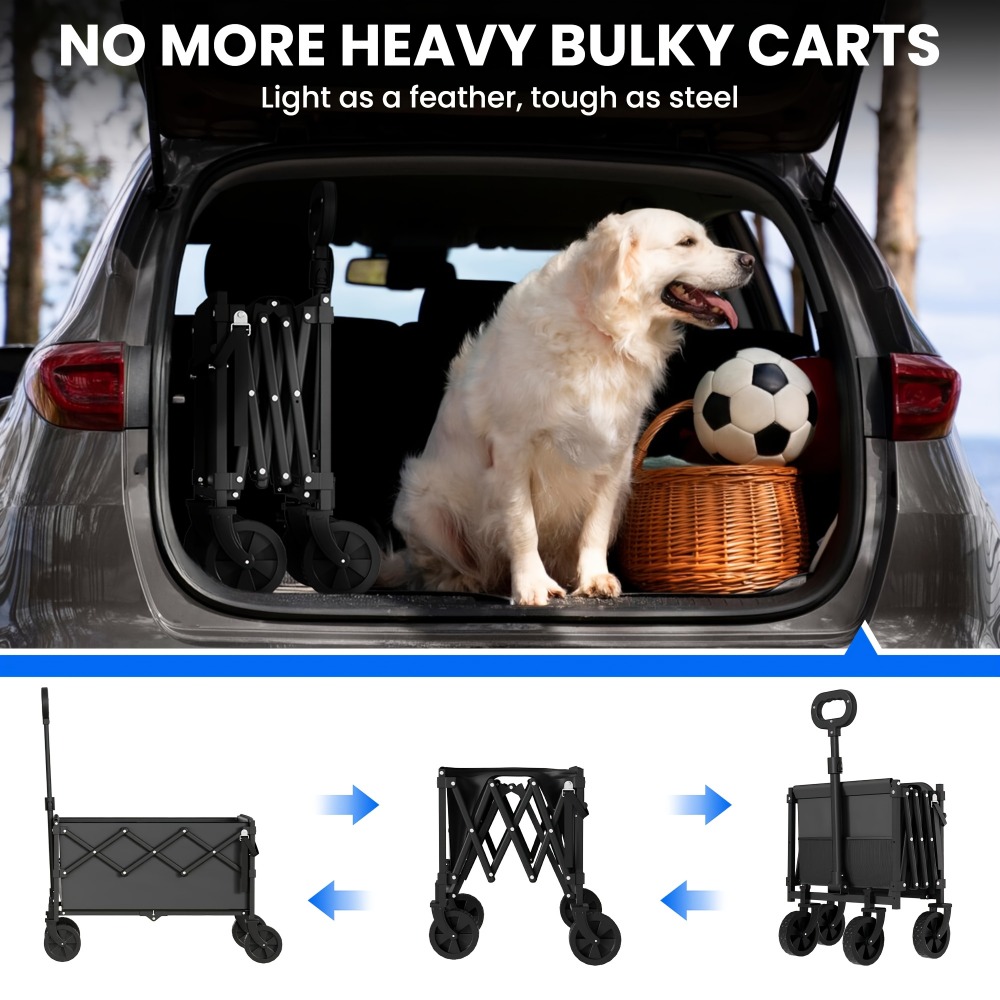 Folding Garden Cart 360 lbs Ca - đánh giá và giá Outdoor Camping Shop