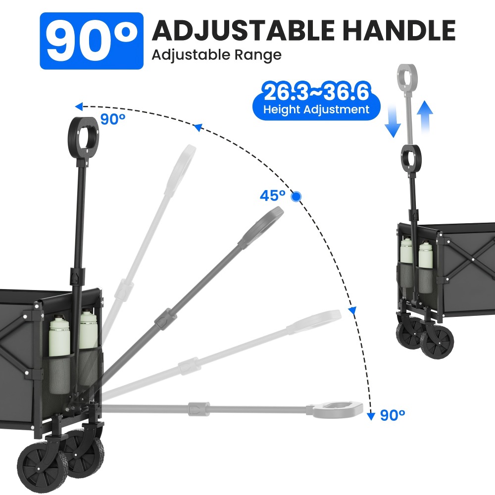 Folding Garden Cart 360 lbs Ca - đánh giá và giá Outdoor Camping Shop