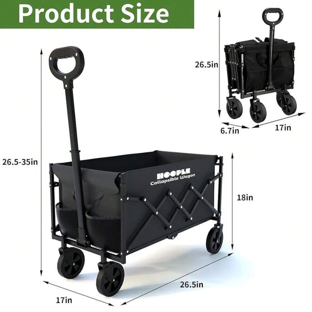 Collapsible Wagon With Wheels  - đánh giá và giá Outdoor Camping Shop