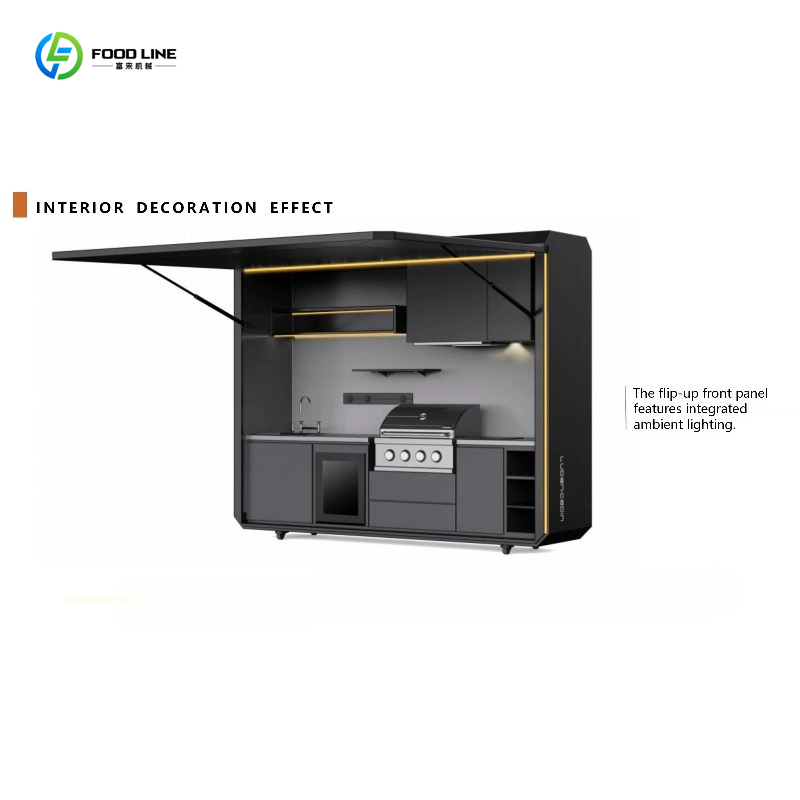 Customized Modern Modular Prem - đánh giá và giá Outdoor Camping Kitchen With Sink