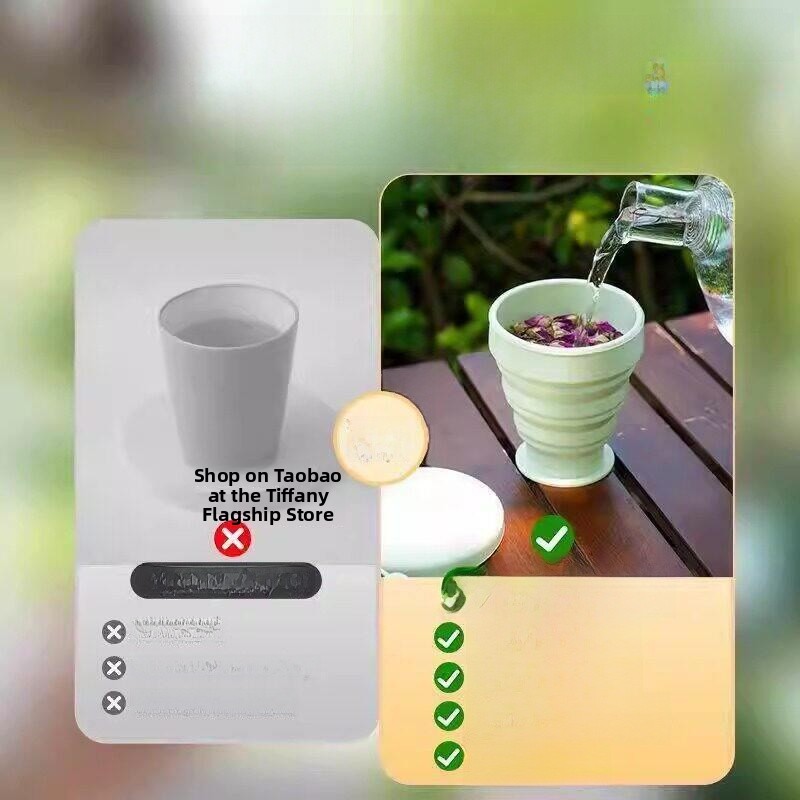 Travel Portable Silicone Water - đánh giá và giá Outdoor Camping Food
