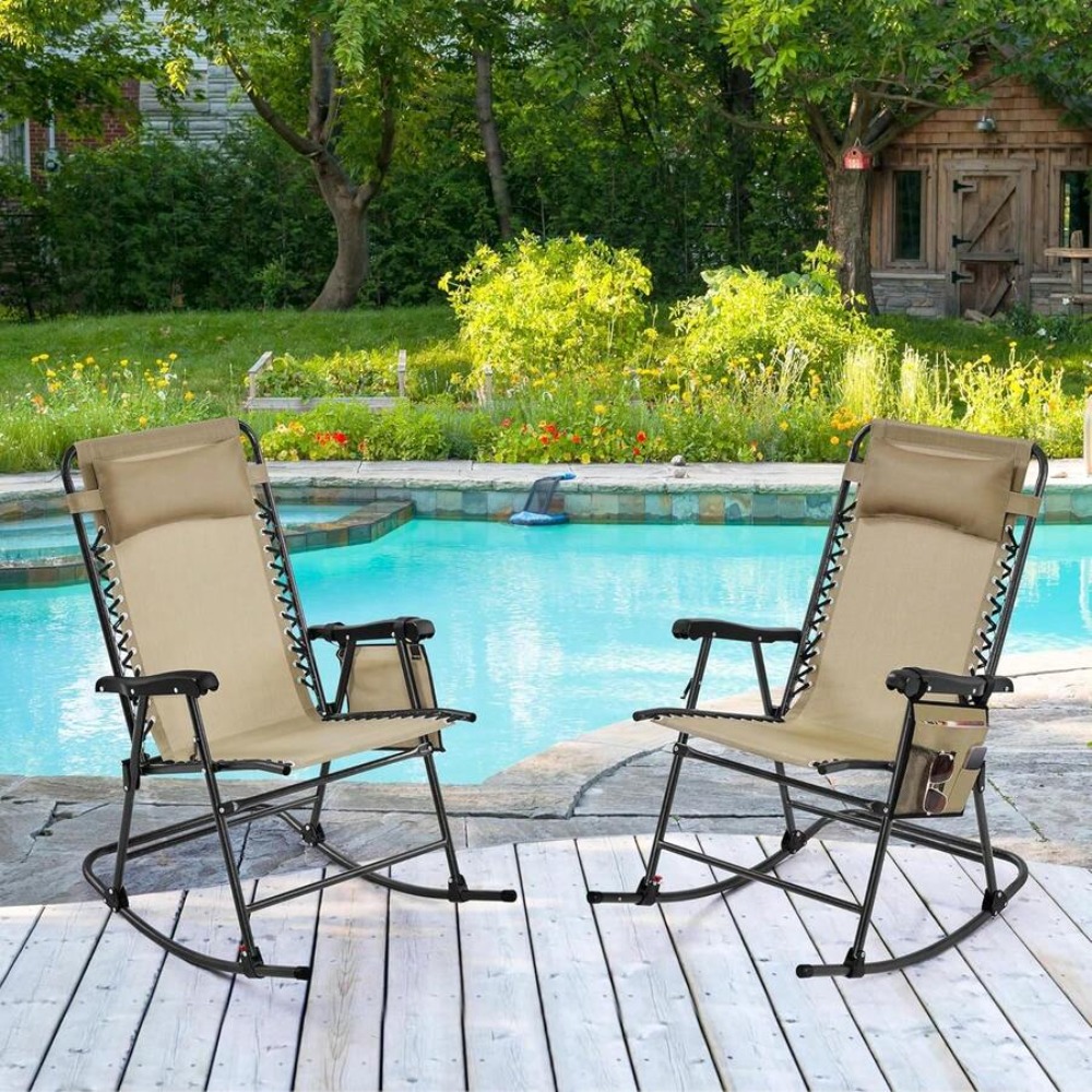 26 Inch Outdoor Rocking Chair  - đánh giá và giá Outdoor Camping Rocking Chair