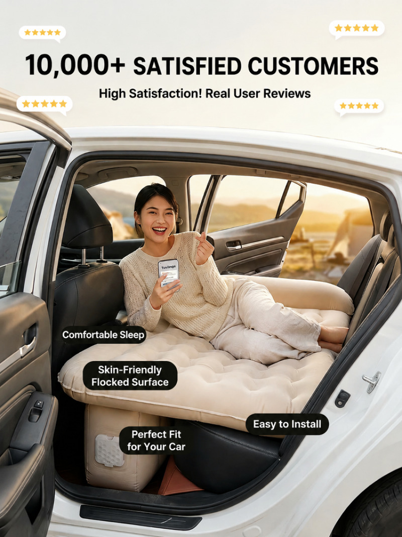 Universal Car Air Mattress Ele - đánh giá và giá Outdoor Camping Carpet