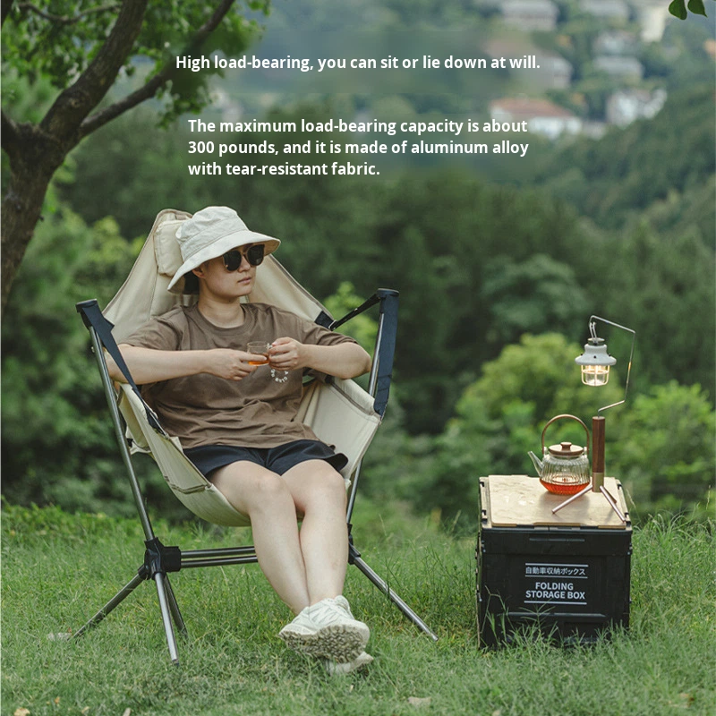 Outdoor Folding Rocking/Swing  - đánh giá và giá Outdoor Camping Rocking Chair