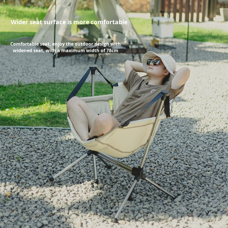 Outdoor Folding Rocking/Swing  - đánh giá và giá Outdoor Camping Rocking Chair