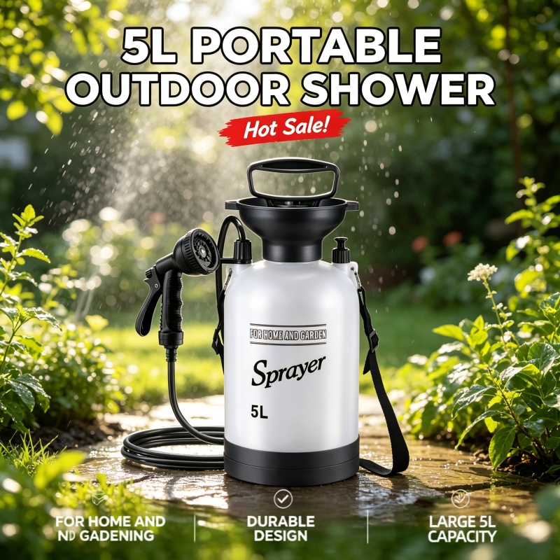 5L Portable Camping Shower Man - đánh giá và giá Outdoor Camping Carpet